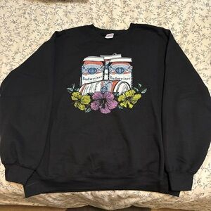 Men’s Urban Outfitters Budweiser Floral Crewneck Sweater size Large